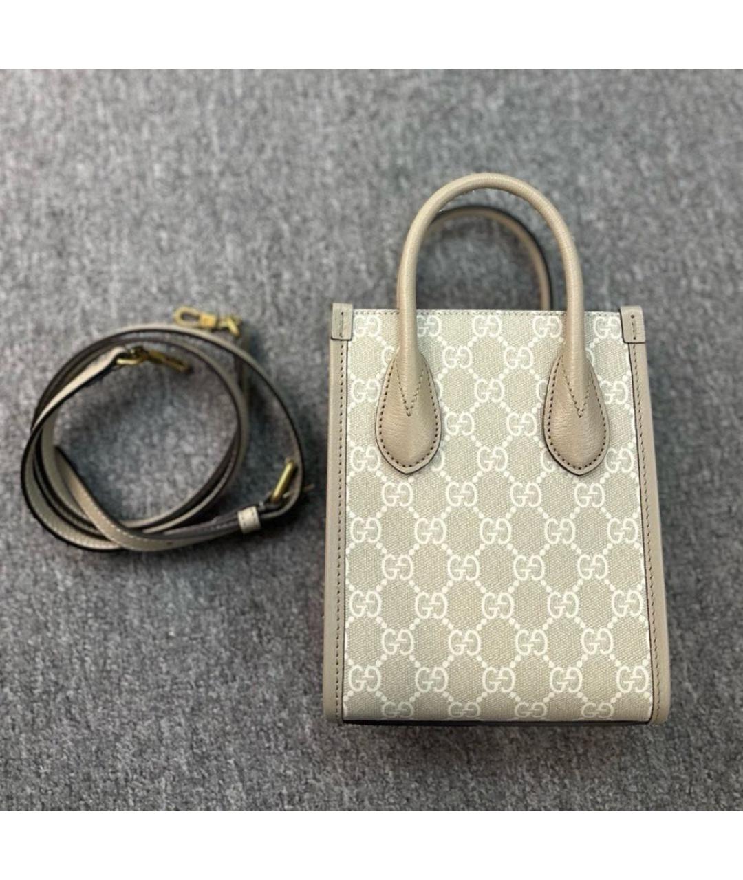 GUCCI Белая сумка через плечо, фото 3