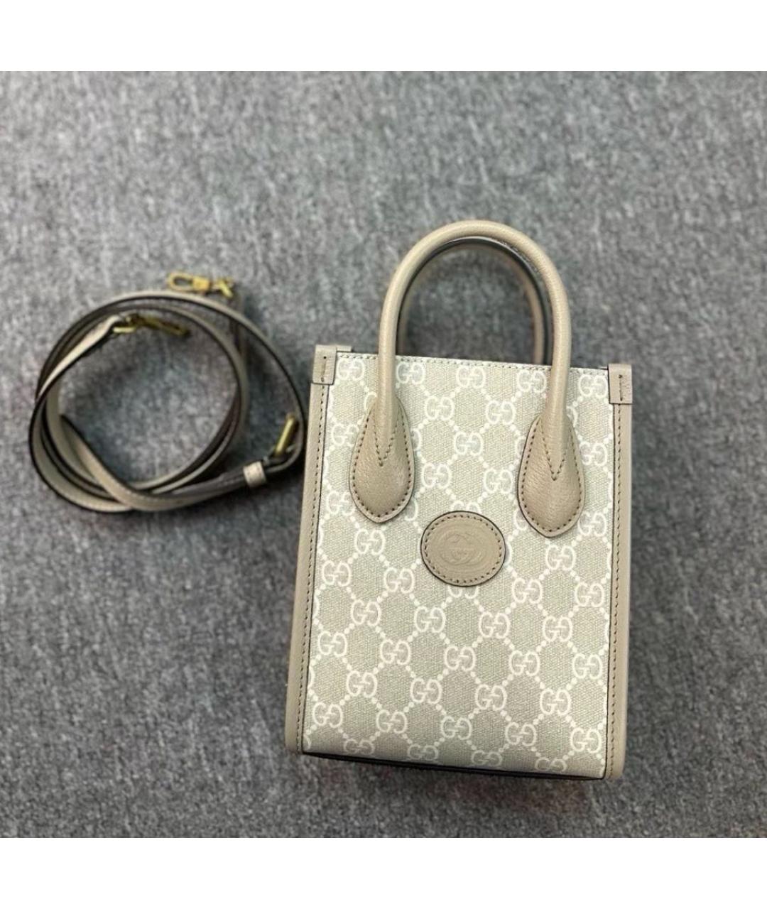 GUCCI Белая сумка через плечо, фото 2