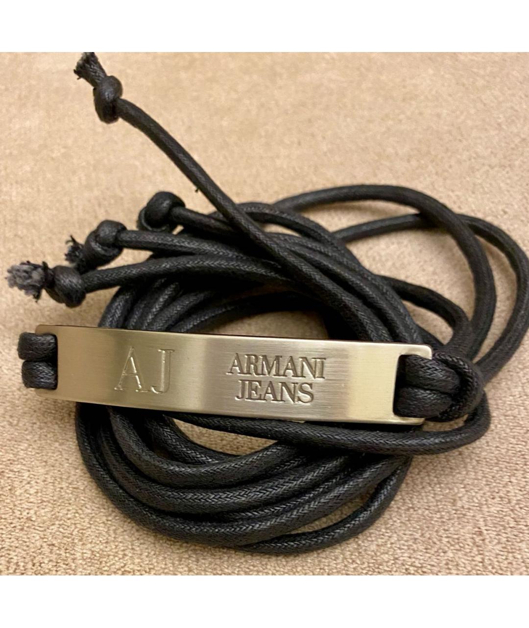 ARMANI JEANS Черный ремень, фото 9