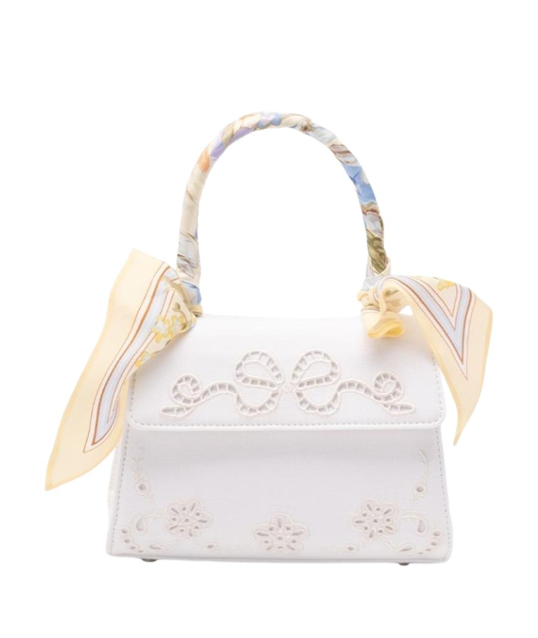 SELF-PORTRAIT Мульти твидовая сумка с короткими ручками, фото 1