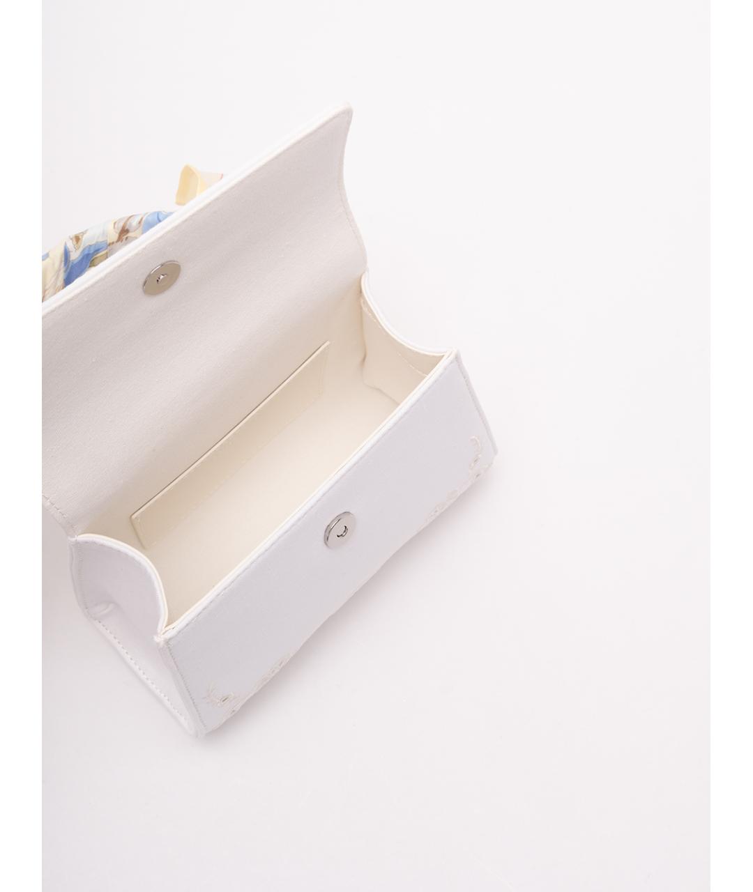 SELF-PORTRAIT Мульти твидовая сумка с короткими ручками, фото 6