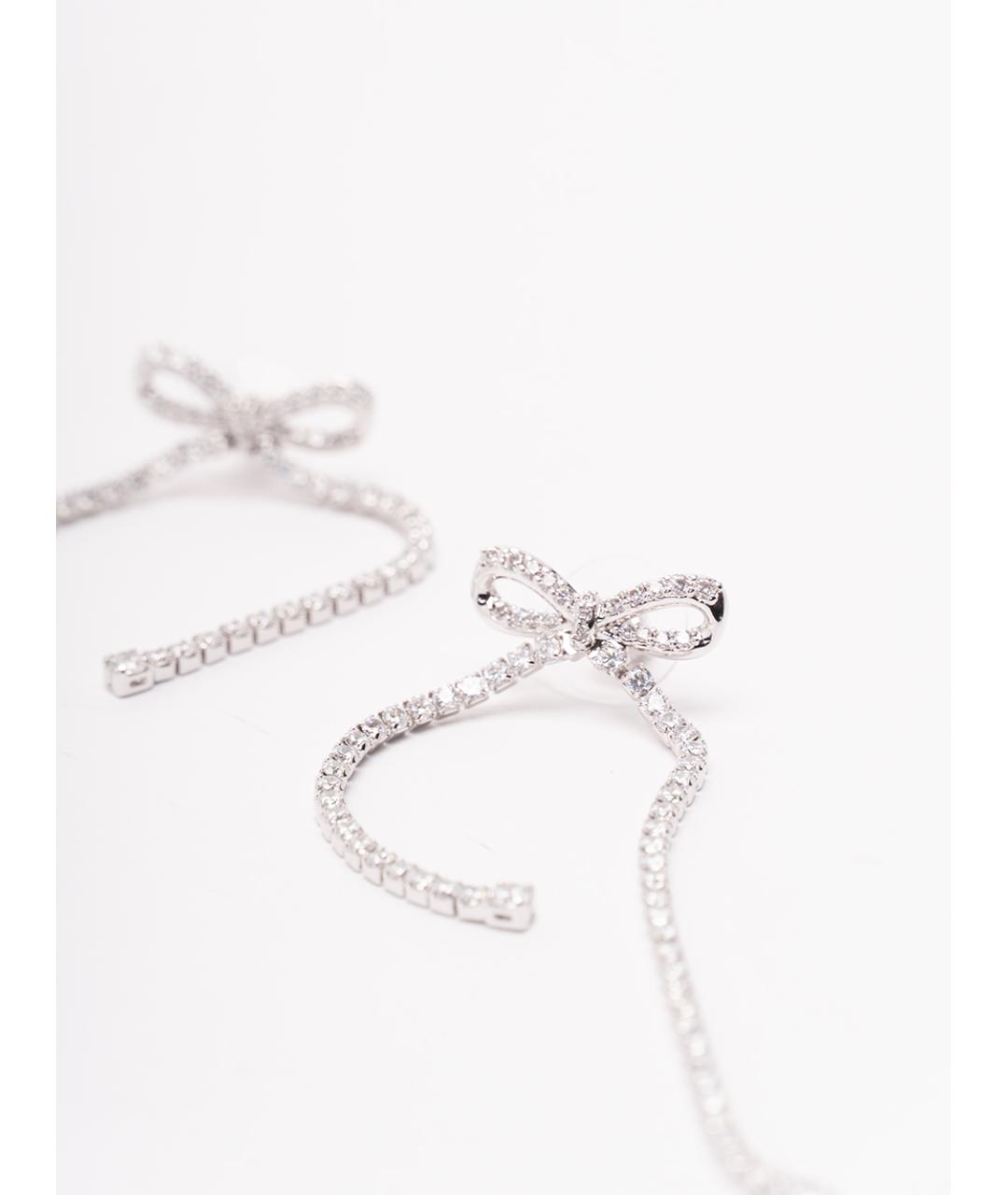 SELF-PORTRAIT Серебряные металлические серьги, фото 3