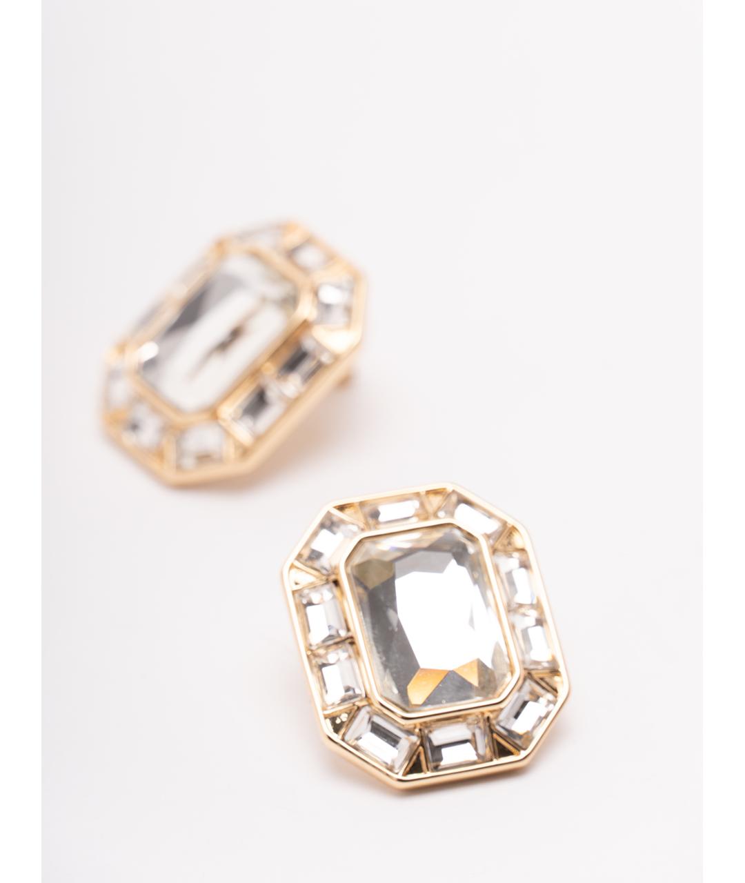 SELF-PORTRAIT Золотые металлические серьги, фото 2