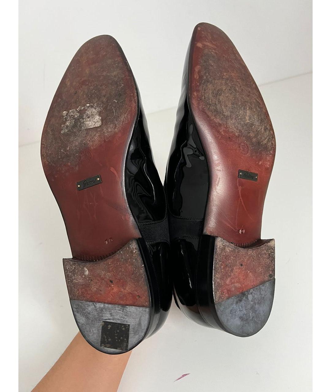 BRIONI Черные туфли из лакированной кожи, фото 5