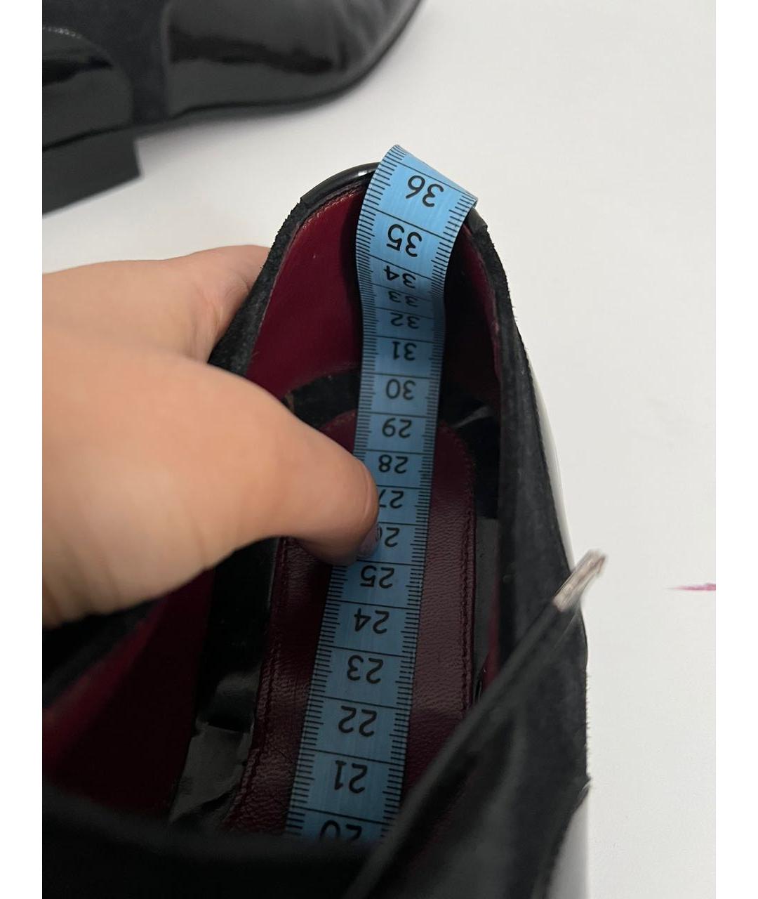 BRIONI Черные туфли из лакированной кожи, фото 7