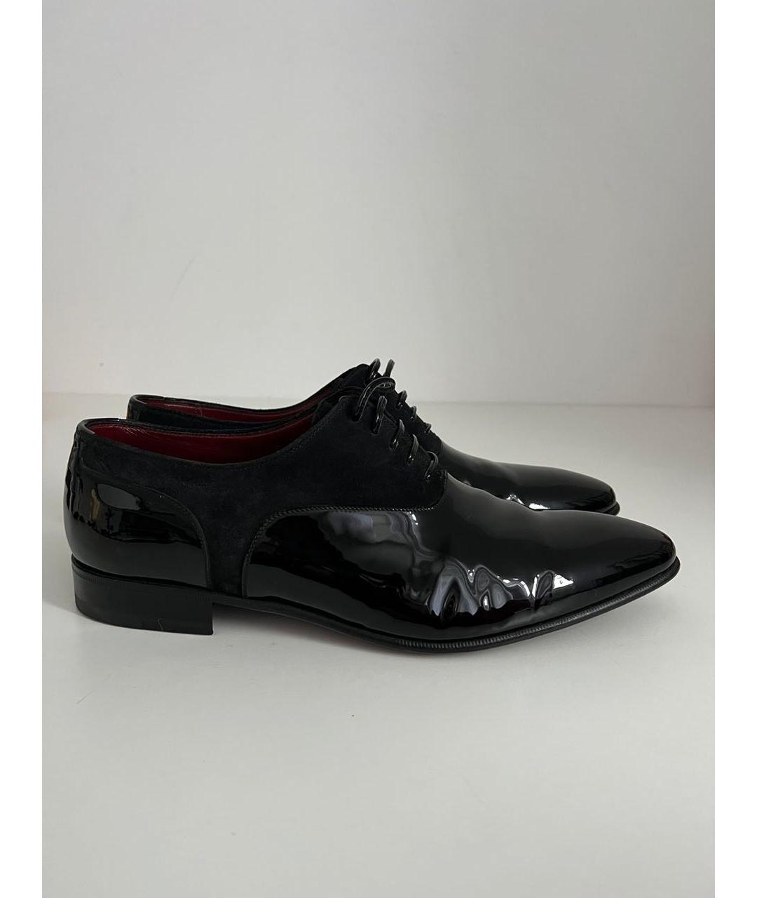 BRIONI Черные туфли из лакированной кожи, фото 8