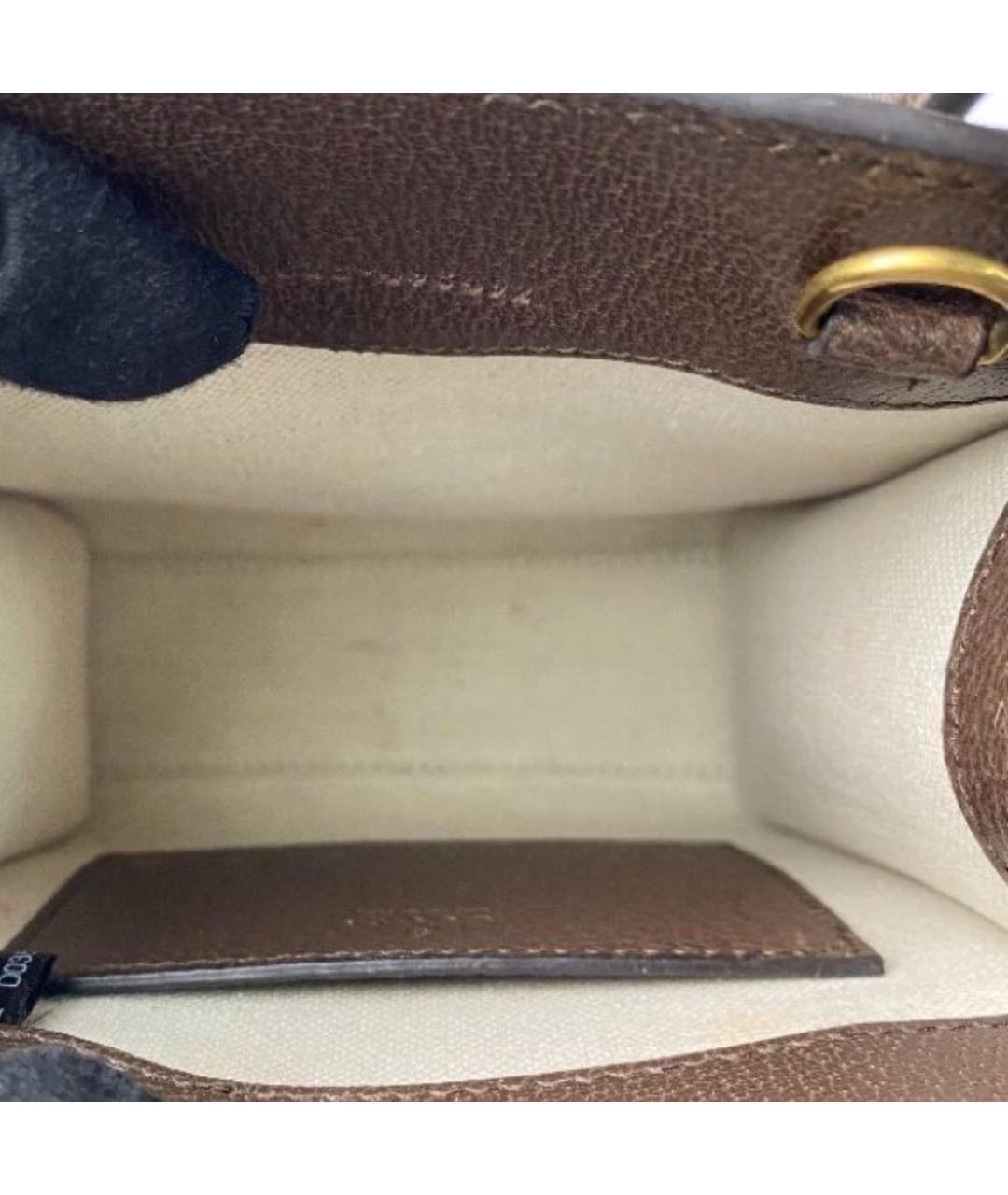 GUCCI Коричневая сумка через плечо, фото 4