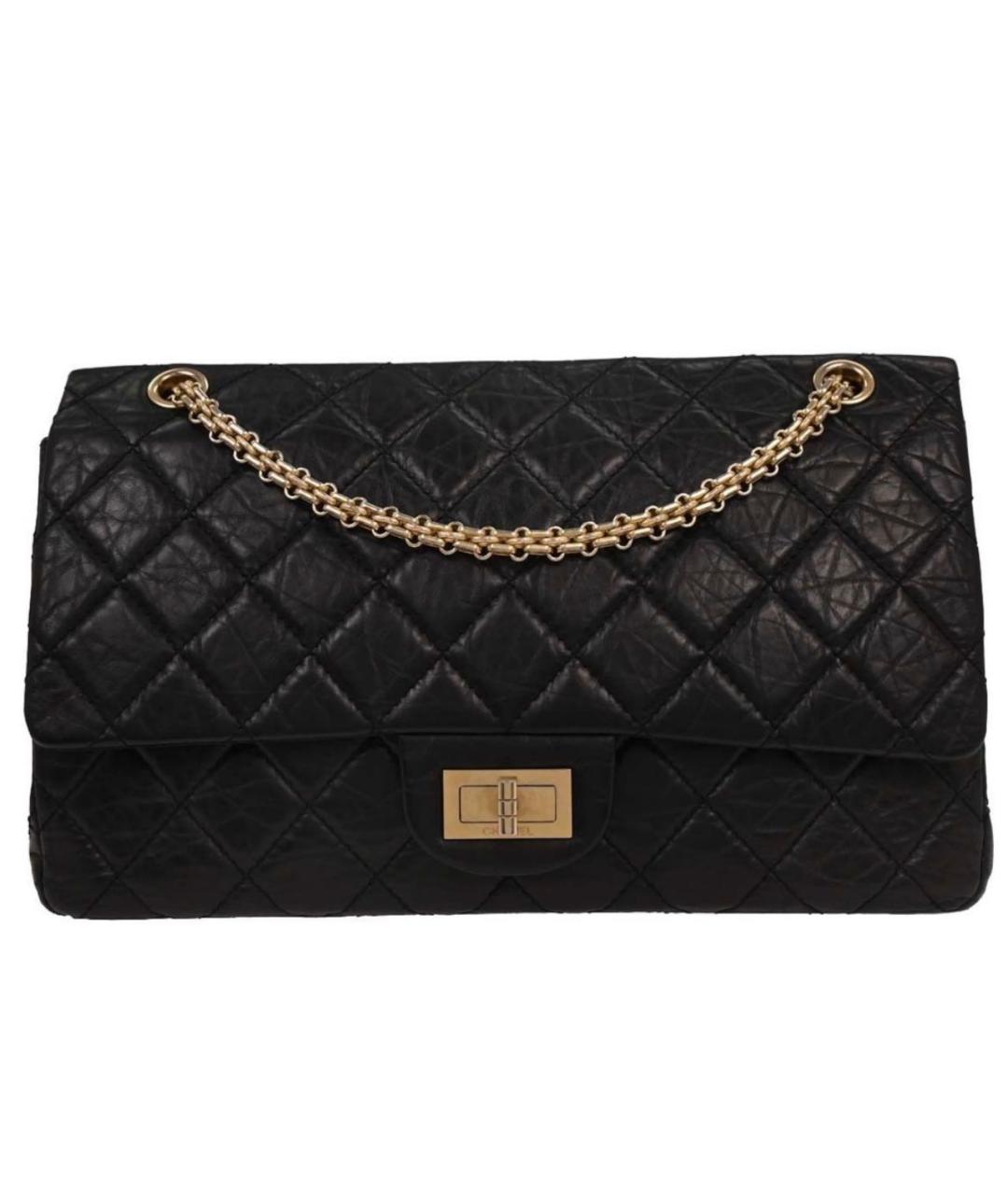 CHANEL Черная кожаная сумка через плечо, фото 7