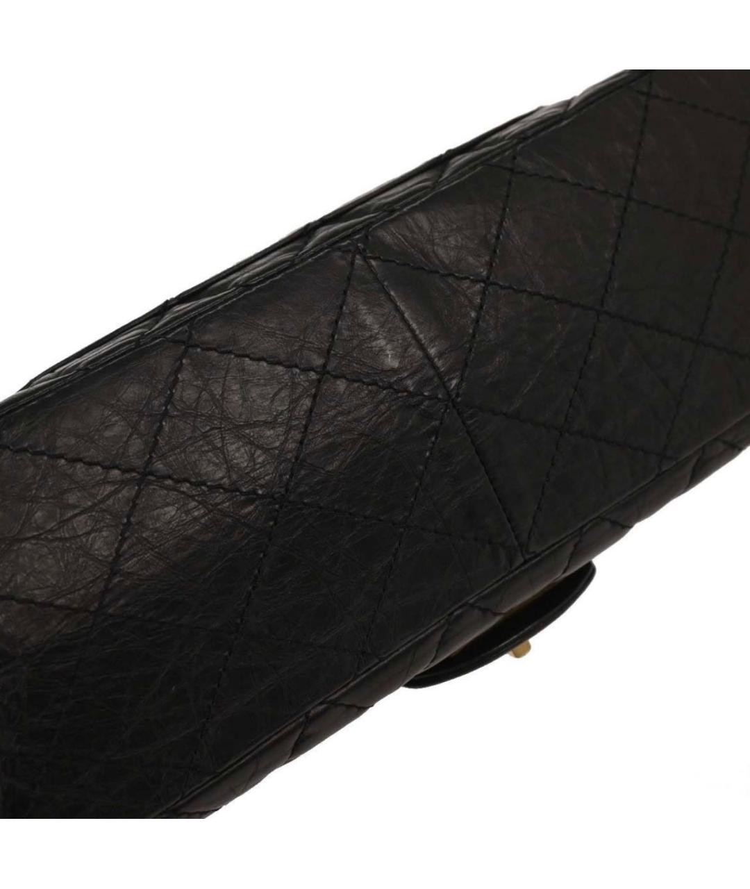 CHANEL Черная кожаная сумка через плечо, фото 6