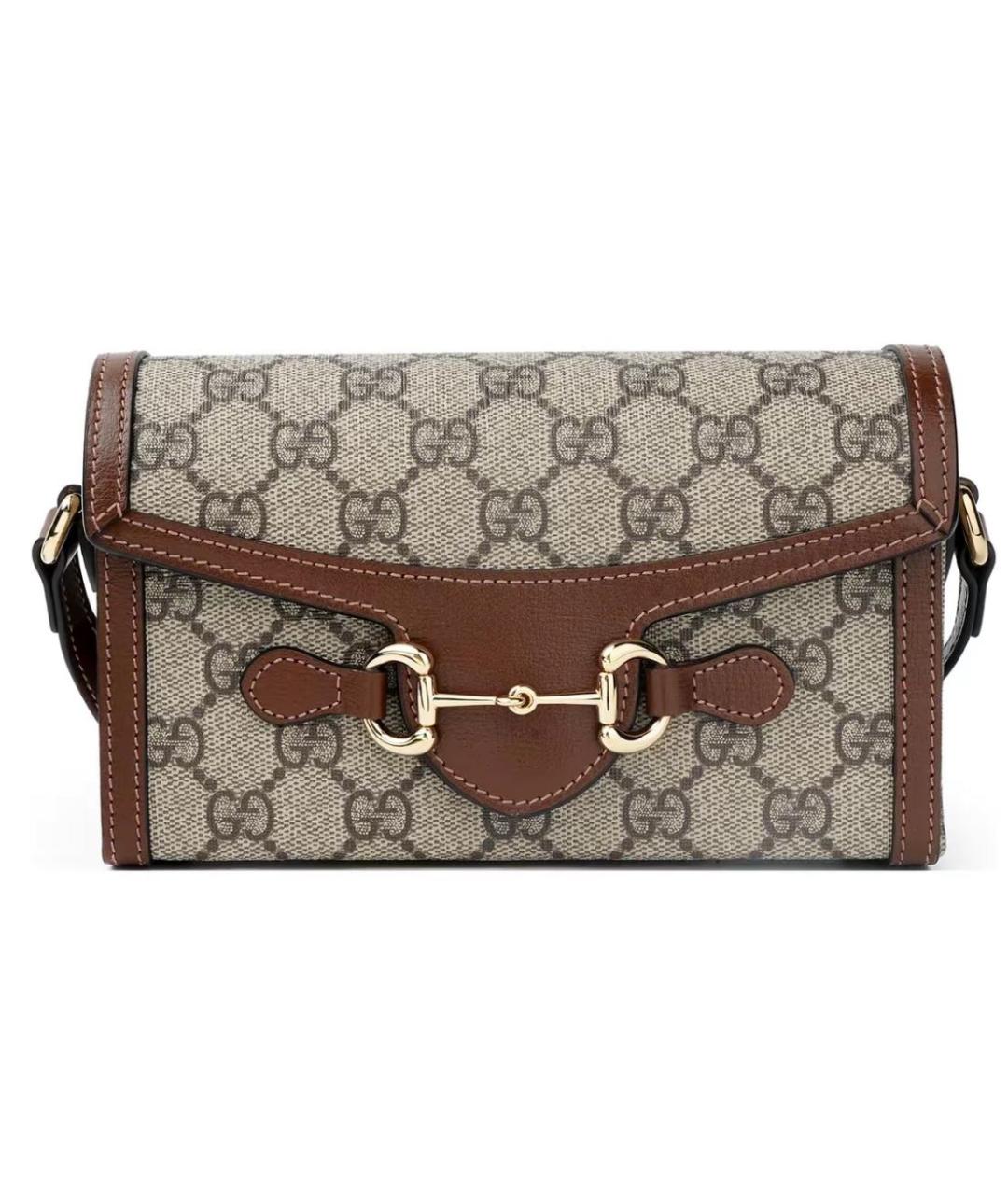 GUCCI Коричневая сумка через плечо, фото 5