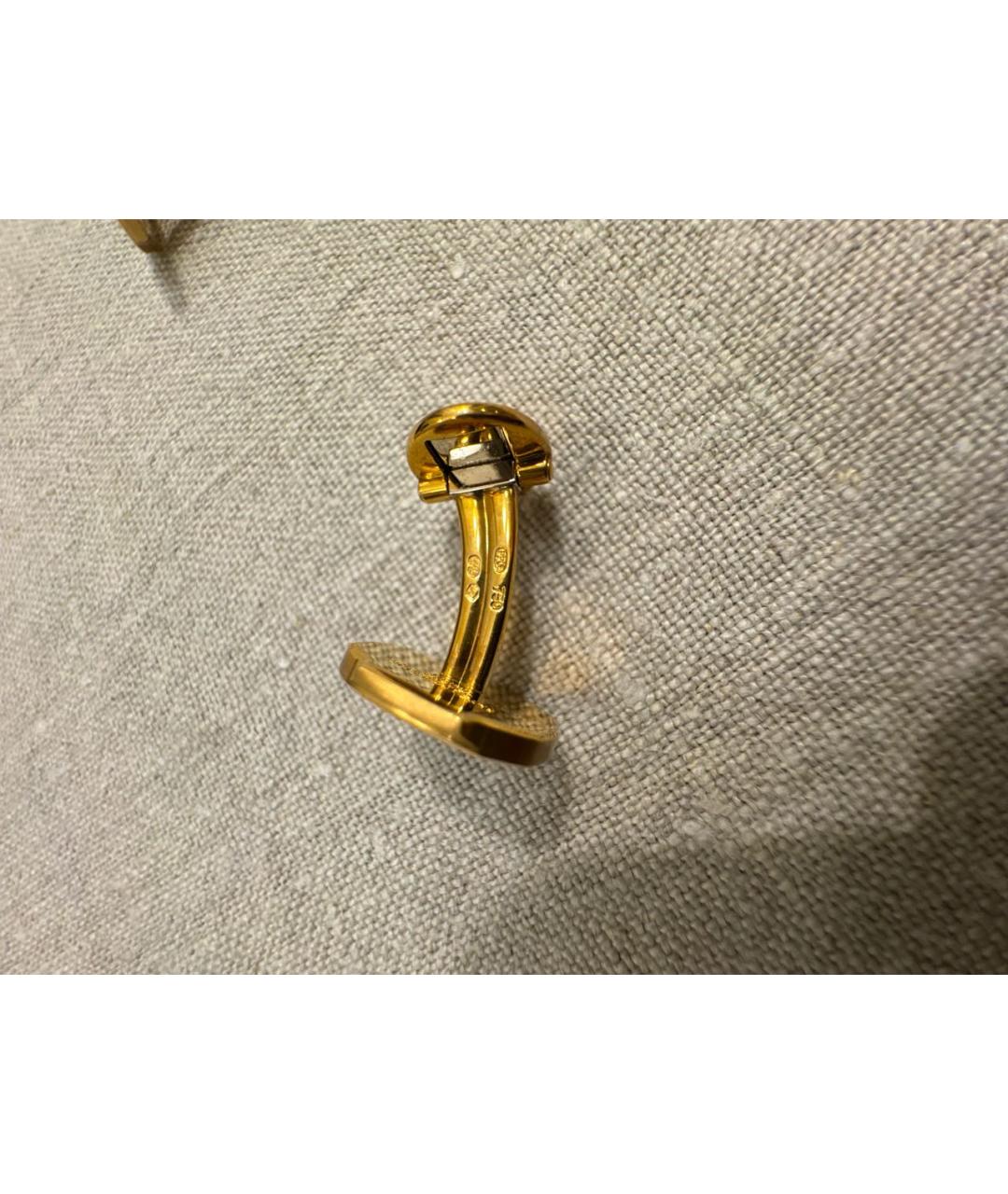 PATEK PHILIPPE Золотые запонки из желтого золота, фото 3