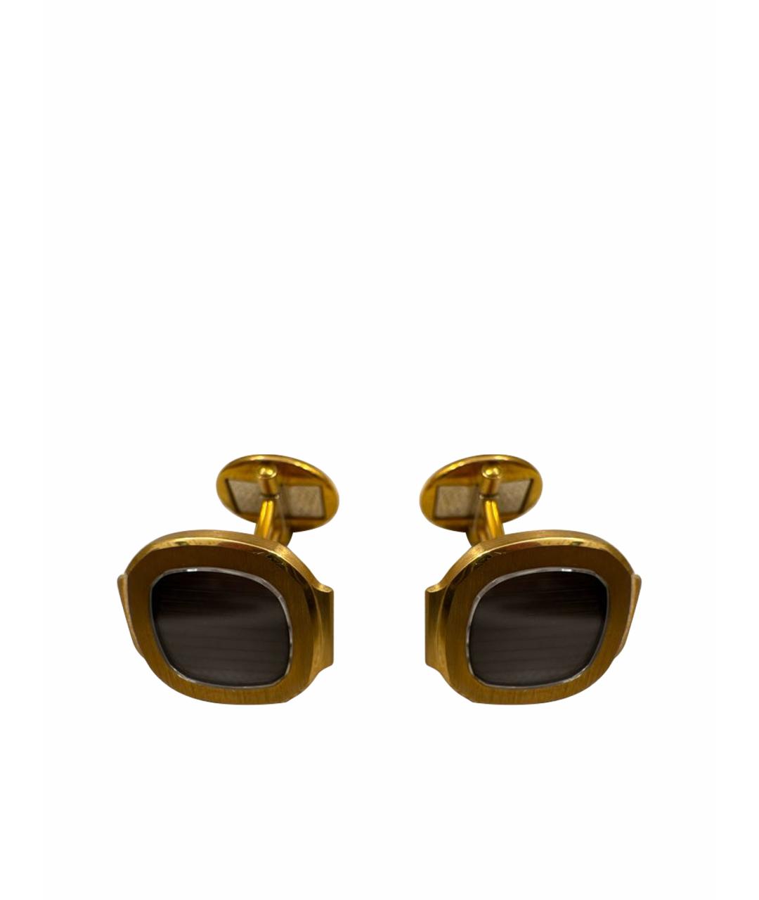 PATEK PHILIPPE Золотые запонки из желтого золота, фото 1