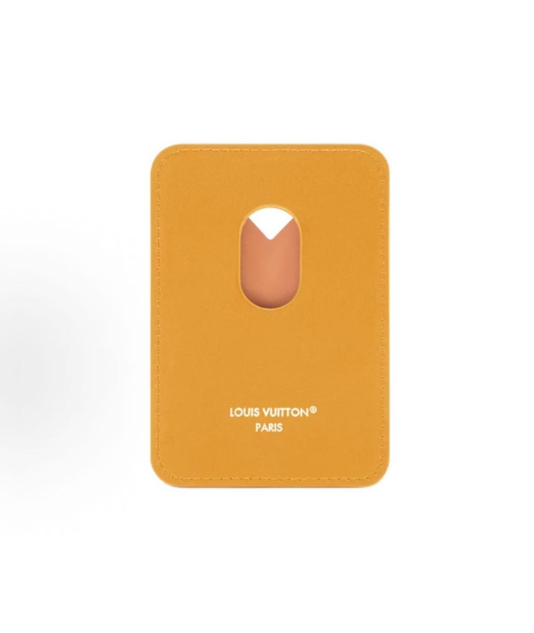 LOUIS VUITTON Горчичный кардхолдер, фото 3