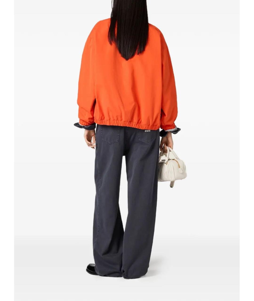 MIU MIU Мульти хлопковые прямые джинсы, фото 3