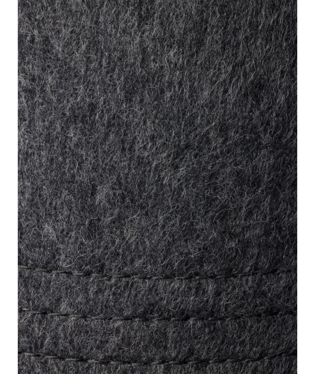 PRADA Антрацитовая кепка, фото 3