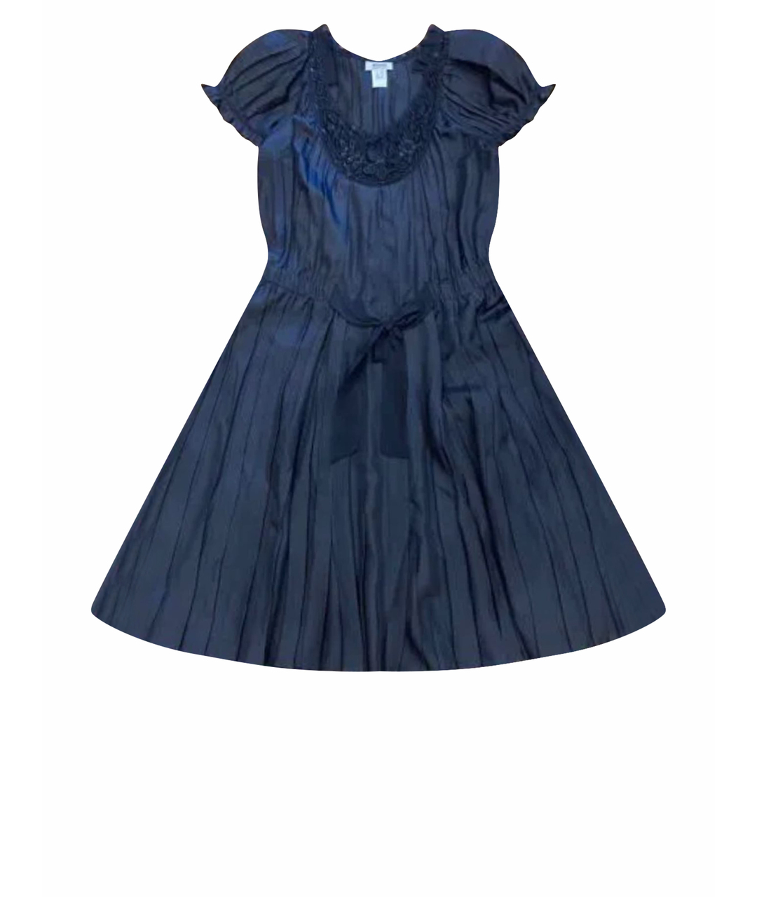 MOSCHINO Черное шелковое коктейльное платье, фото 1