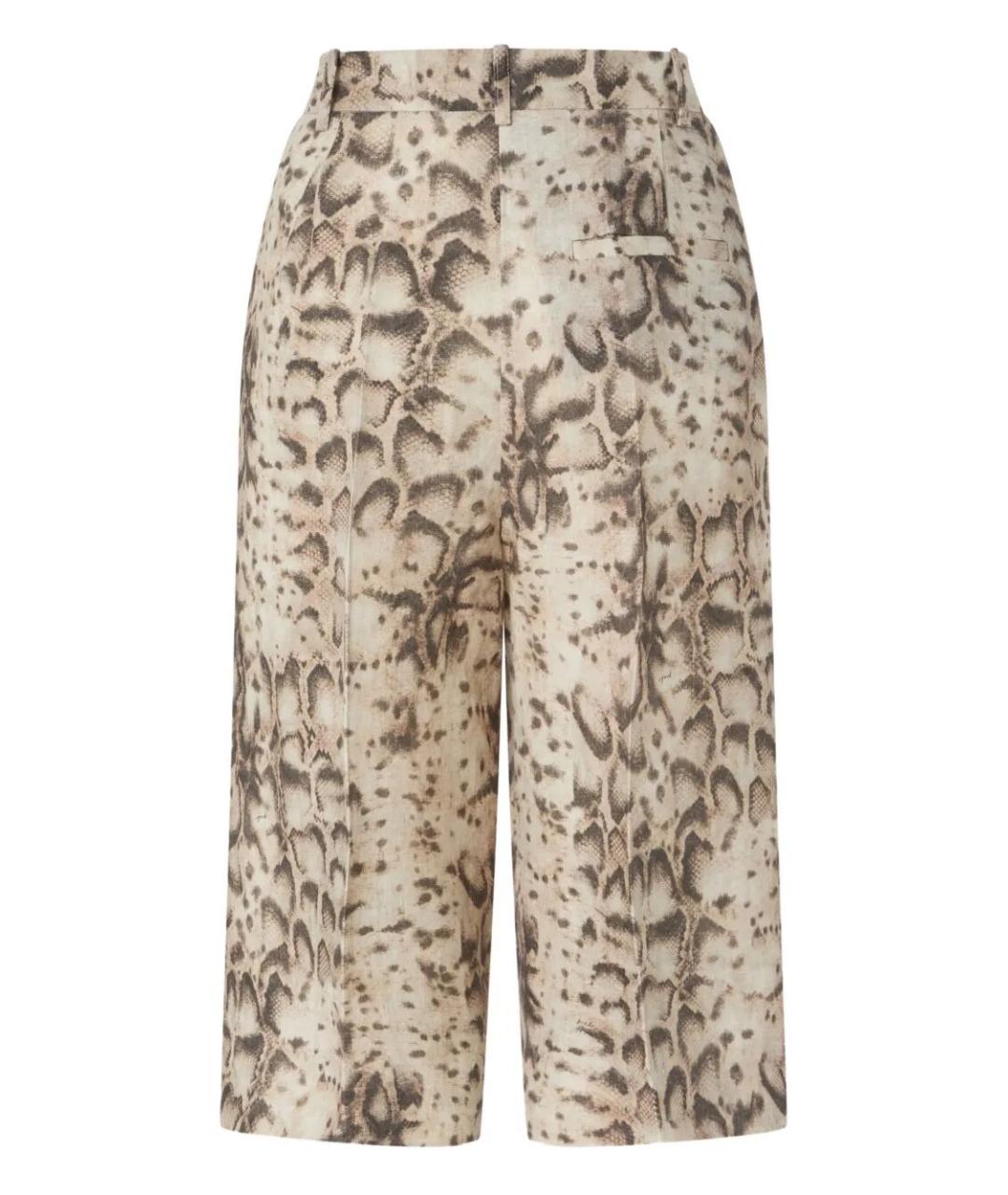 PINKO Мульти льняные шорты, фото 2