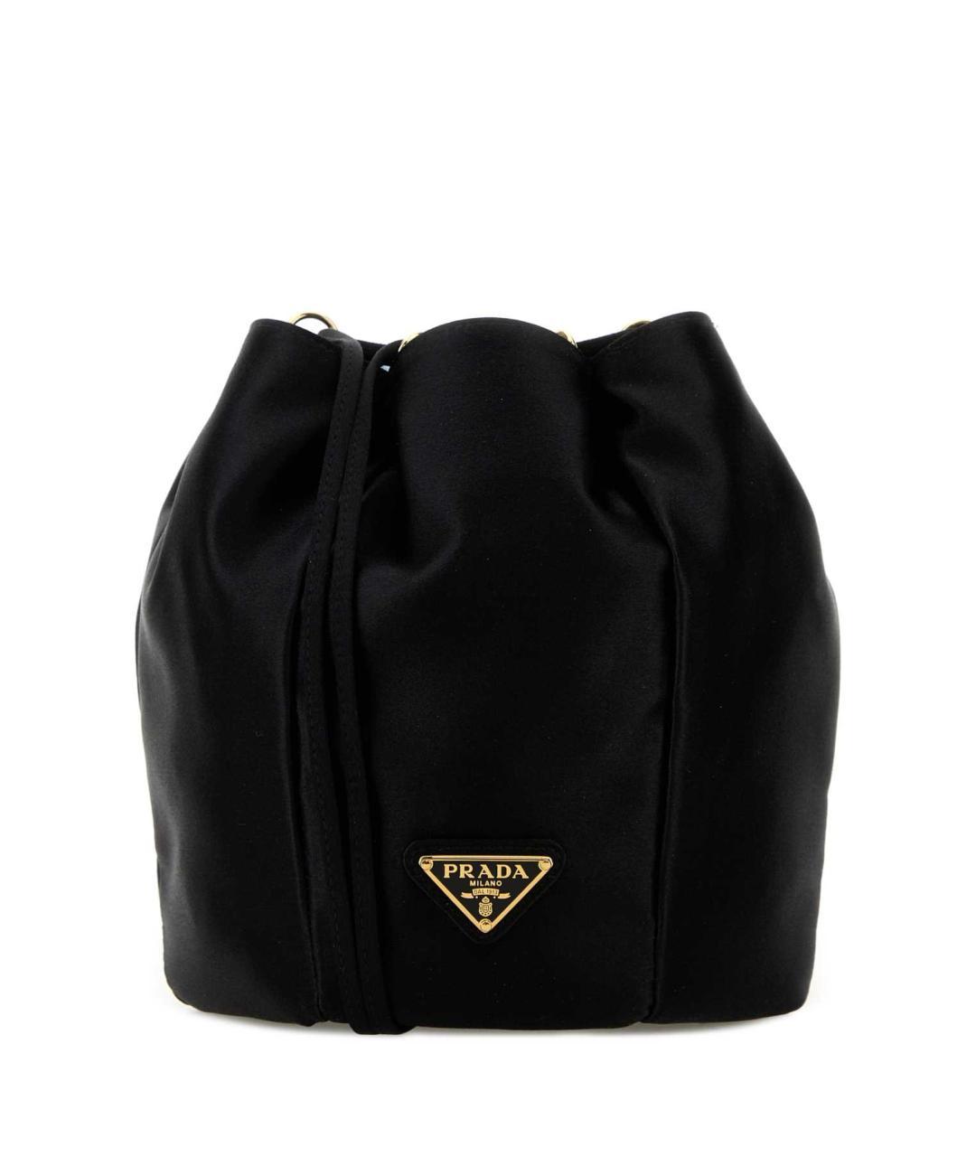 PRADA Черная сумка с короткими ручками, фото 3