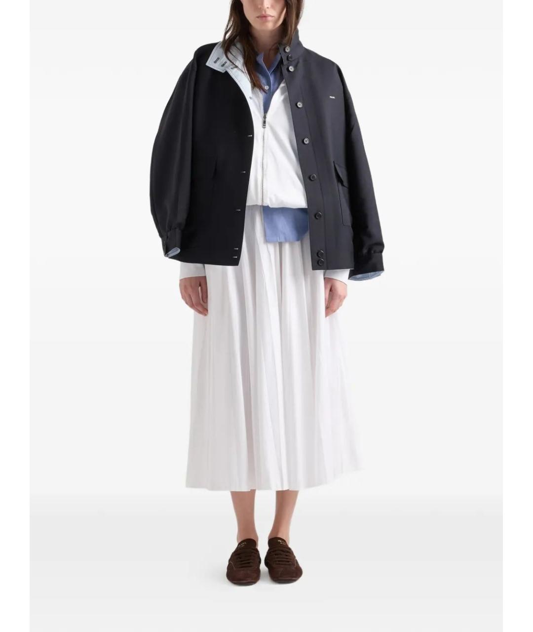 PRADA Синяя хлопковая рубашка, фото 2