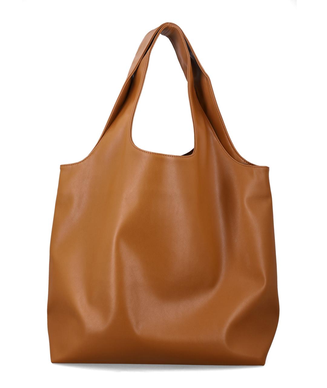 A.P.C. Коричневая сумка тоут из искусственной кожи, фото 3