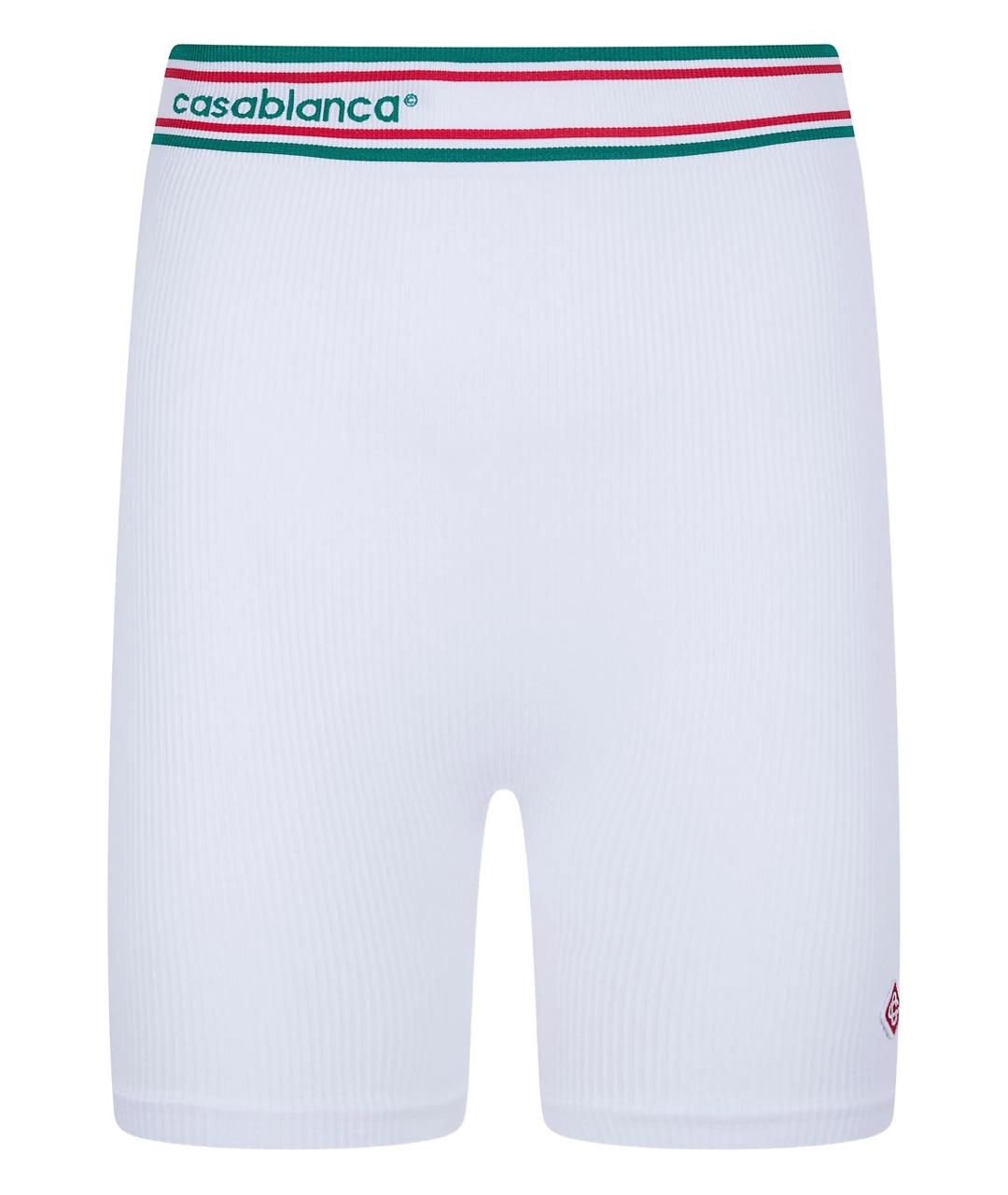 CASABLANCA Белые полиамидовые шорты, фото 1