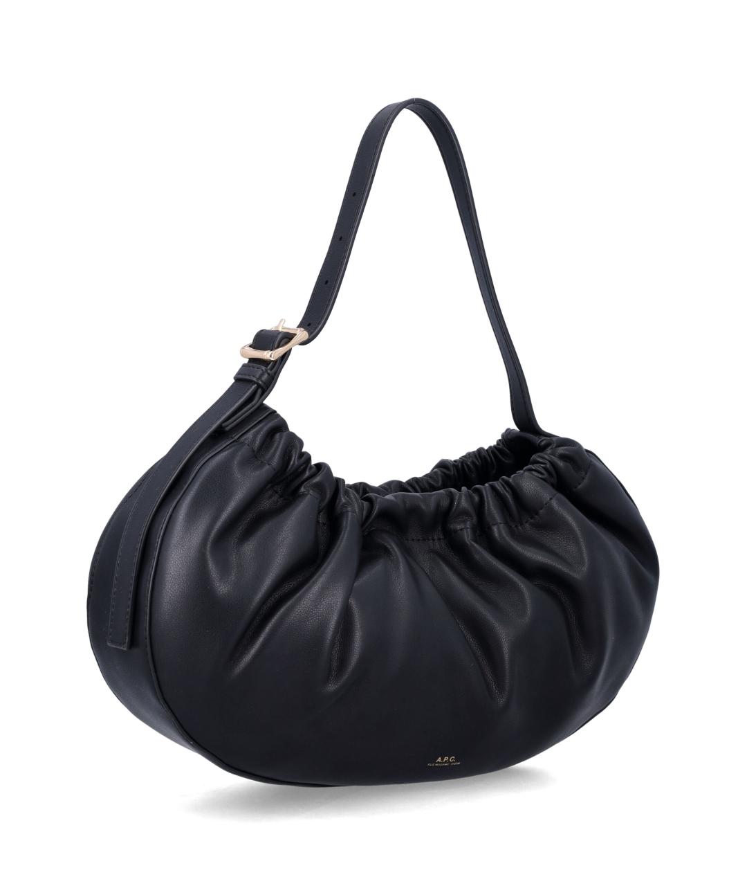 A.P.C. Черная сумка через плечо из искусственной кожи, фото 2