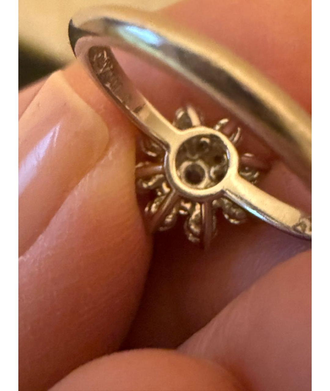 TIFFANY&CO Белое платиновое кольцо, фото 6