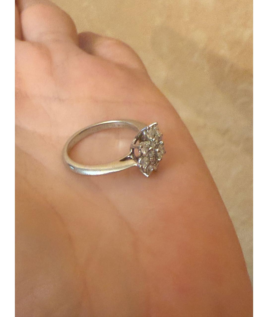 TIFFANY&CO Белое платиновое кольцо, фото 5