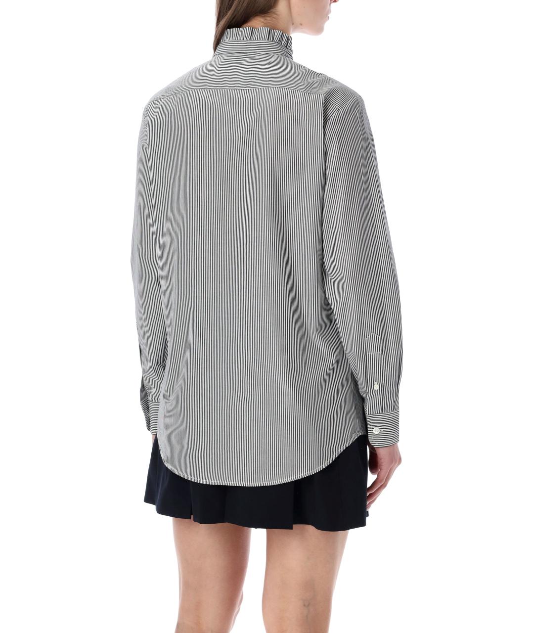 A.P.C. Черная хлопковая рубашка, фото 2