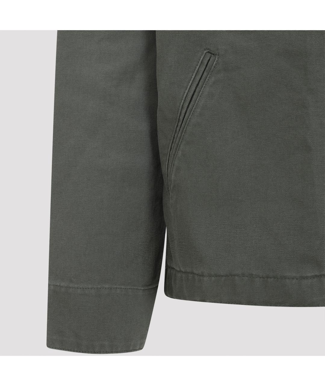 CARHARTT WIP Зеленая хлопковая куртка, фото 4
