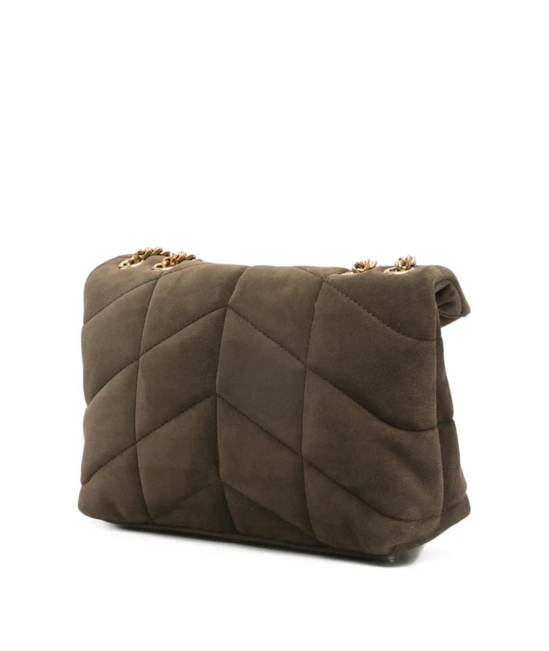 SAINT LAURENT Кожаная сумка через плечо, фото 3