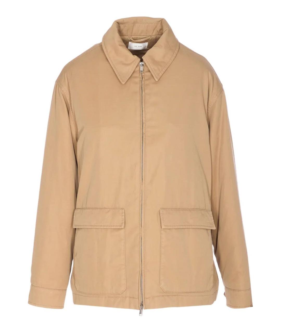 THE ROW Бежевая хлопковая куртка, фото 1