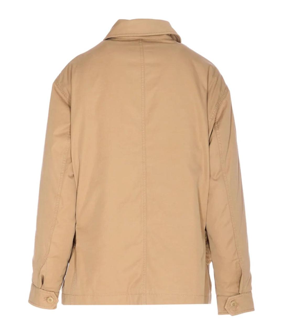 THE ROW Бежевая хлопковая куртка, фото 2