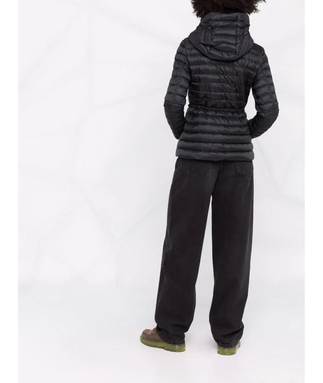 MONCLER Черная полиамидовая куртка, фото 4