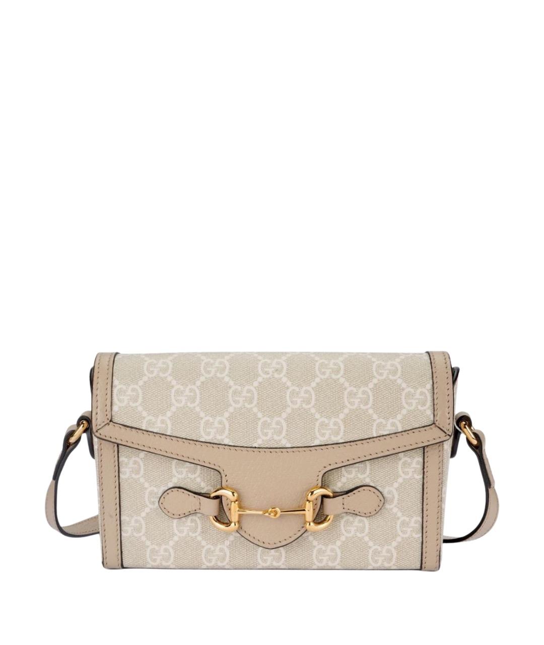 GUCCI Бежевая сумка через плечо, фото 1