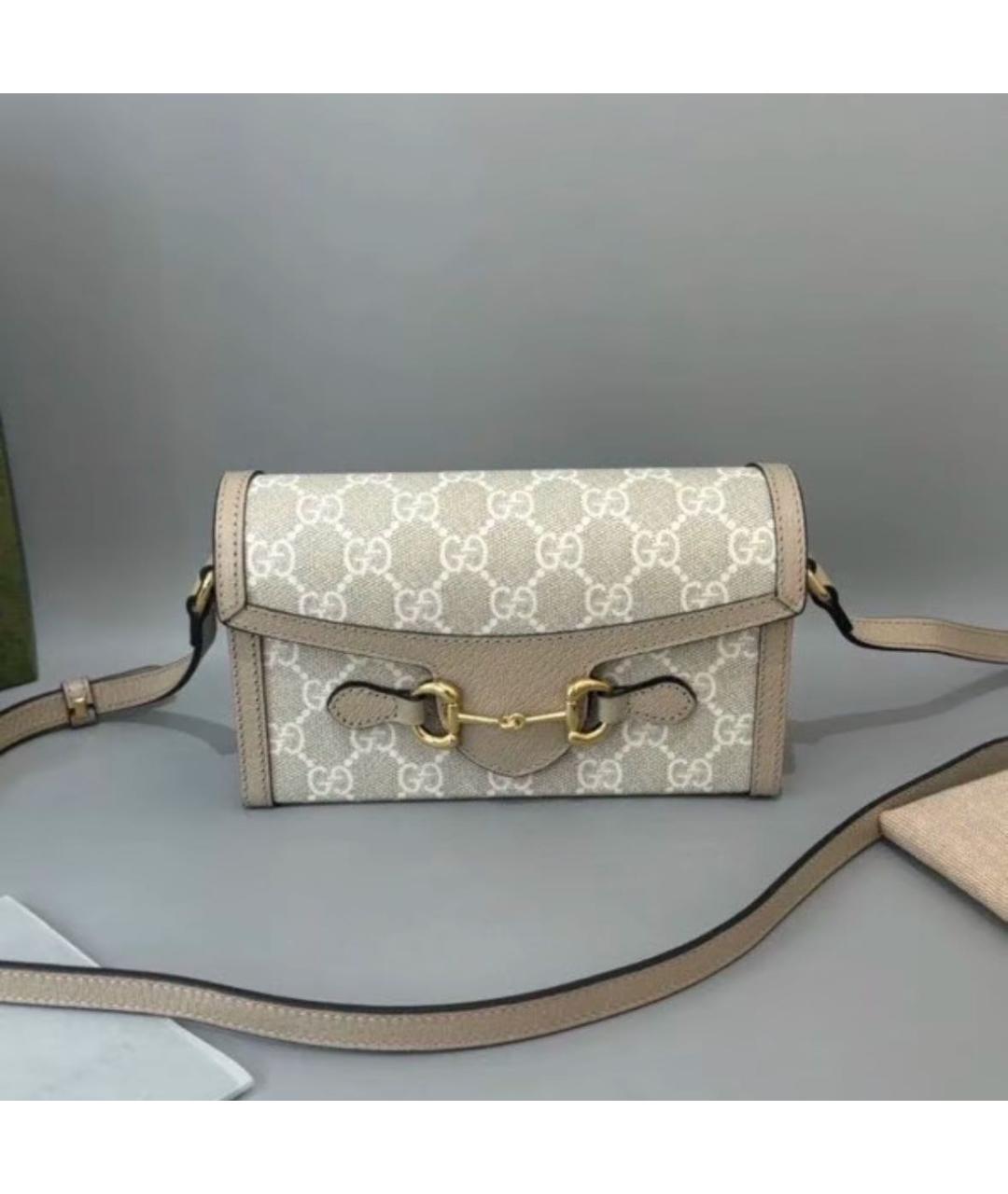 GUCCI Бежевая сумка через плечо, фото 2
