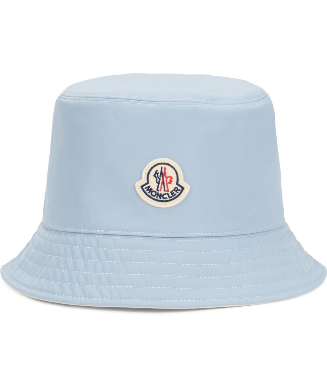 MONCLER Голубая шерстяная панама, фото 1
