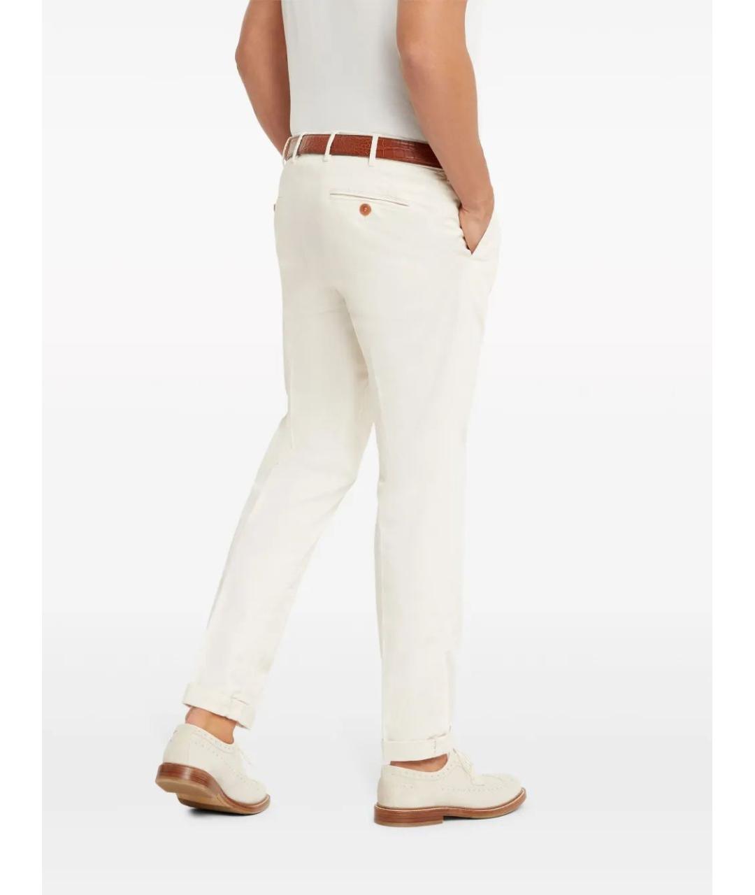 BRUNELLO CUCINELLI Хлопковые повседневные брюки, фото 4