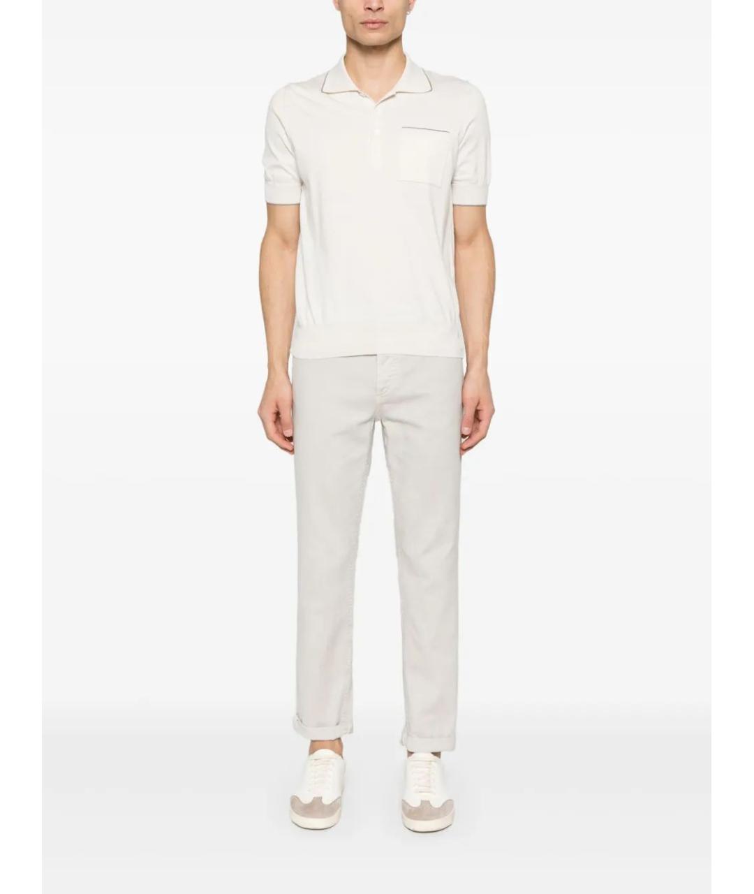 BRUNELLO CUCINELLI Хлопковые повседневные брюки, фото 2