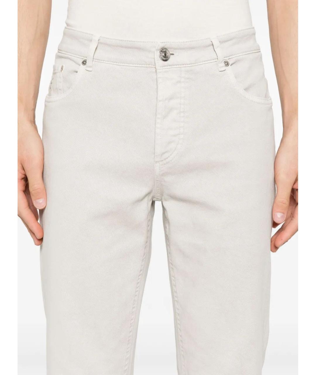 BRUNELLO CUCINELLI Хлопковые повседневные брюки, фото 5