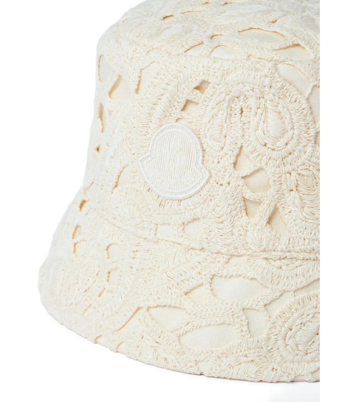 MONCLER Бежевая панама, фото 2