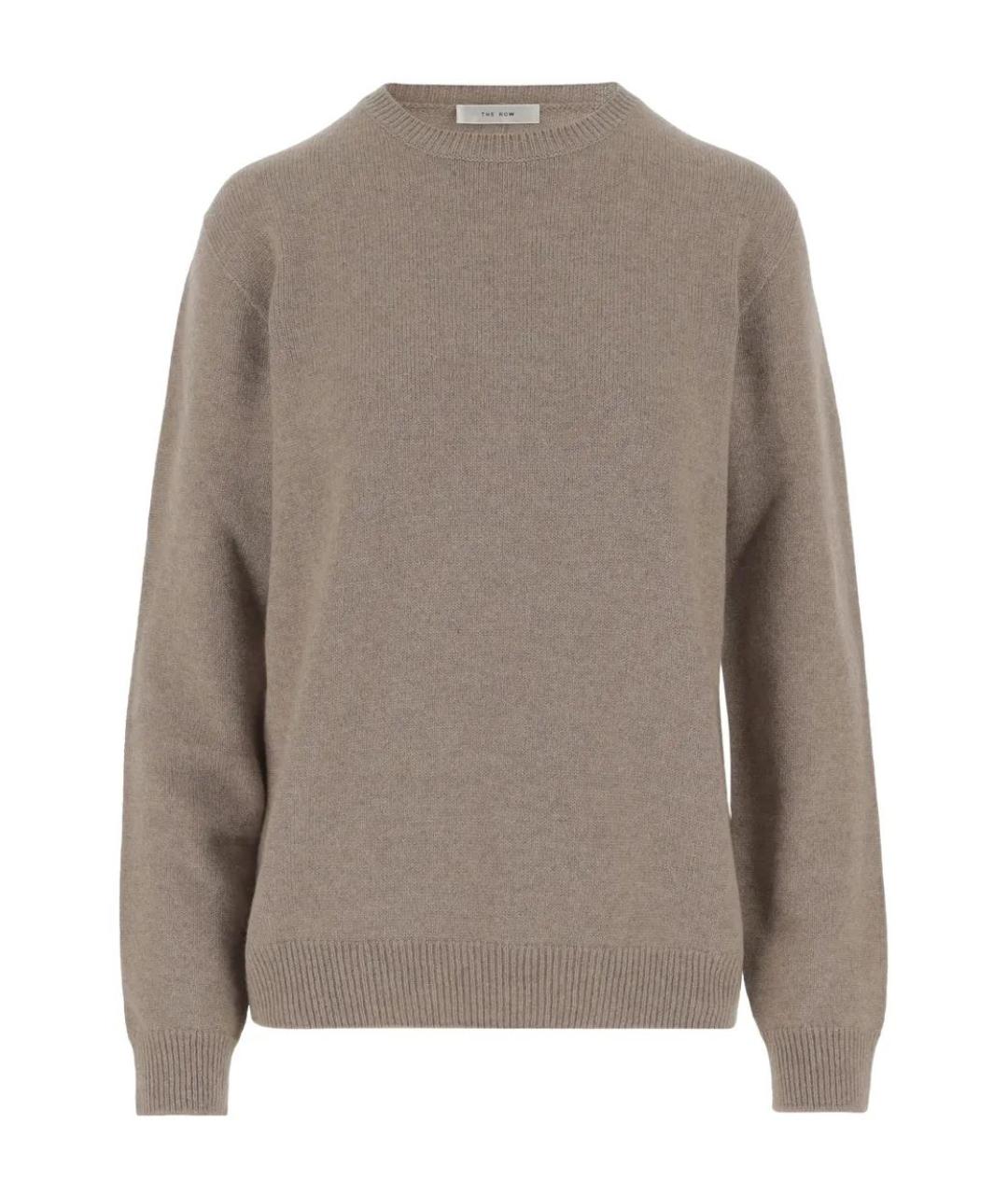 THE ROW Бежевый кашемировый джемпер / свитер, фото 1