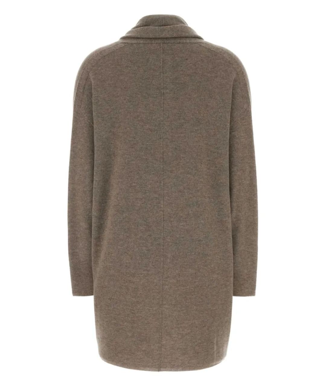 THE ROW Бежевый шерстяной кардиган, фото 2