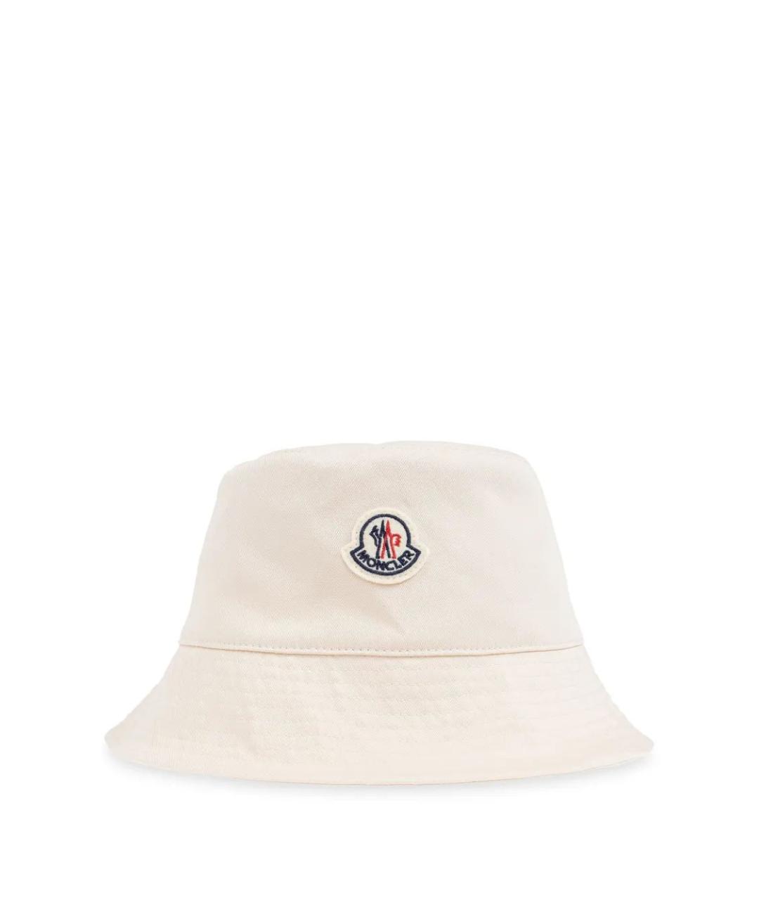 MONCLER Бежевая хлопковая шляпа, фото 1