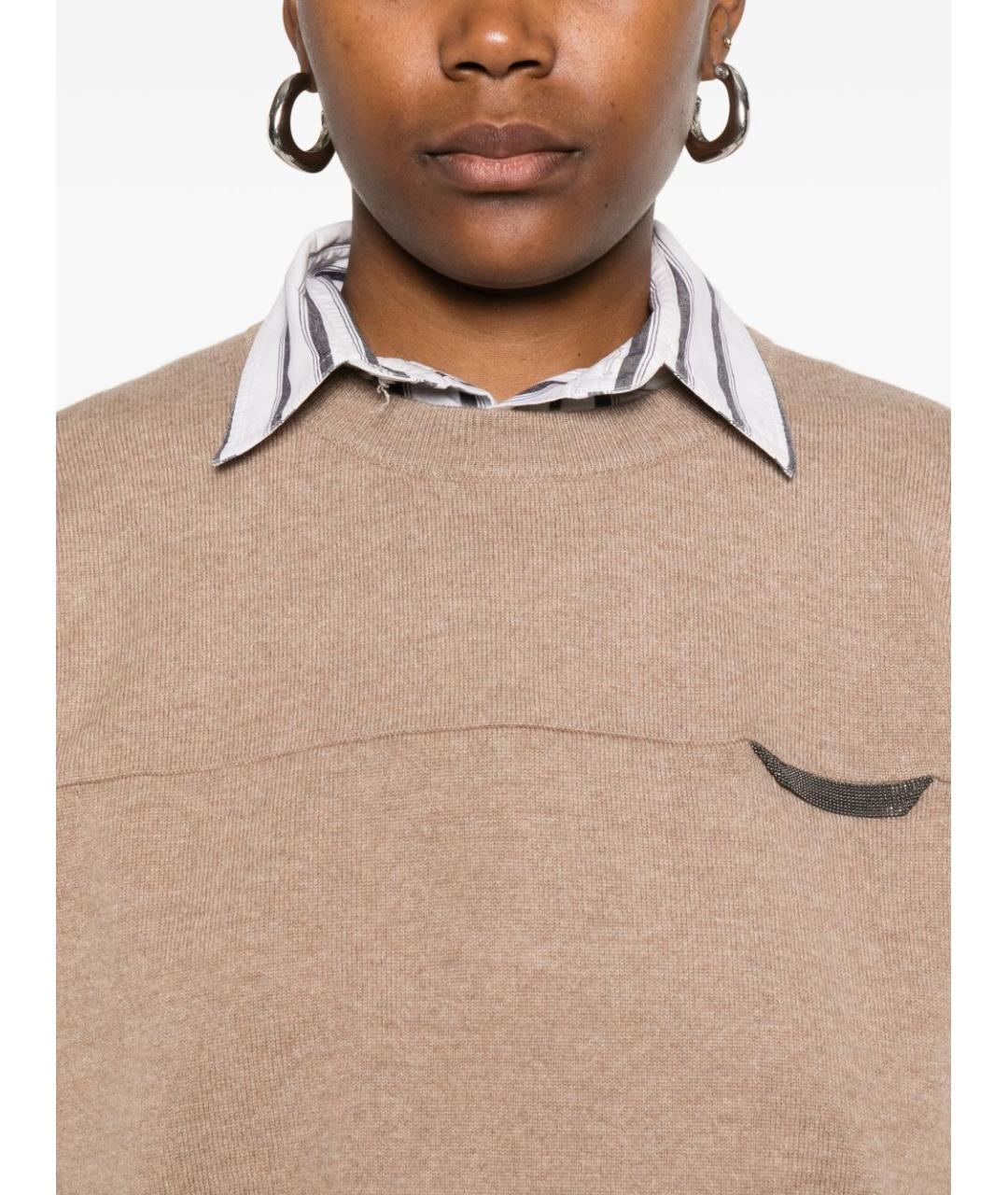 BRUNELLO CUCINELLI Кашемировый джемпер / свитер, фото 3