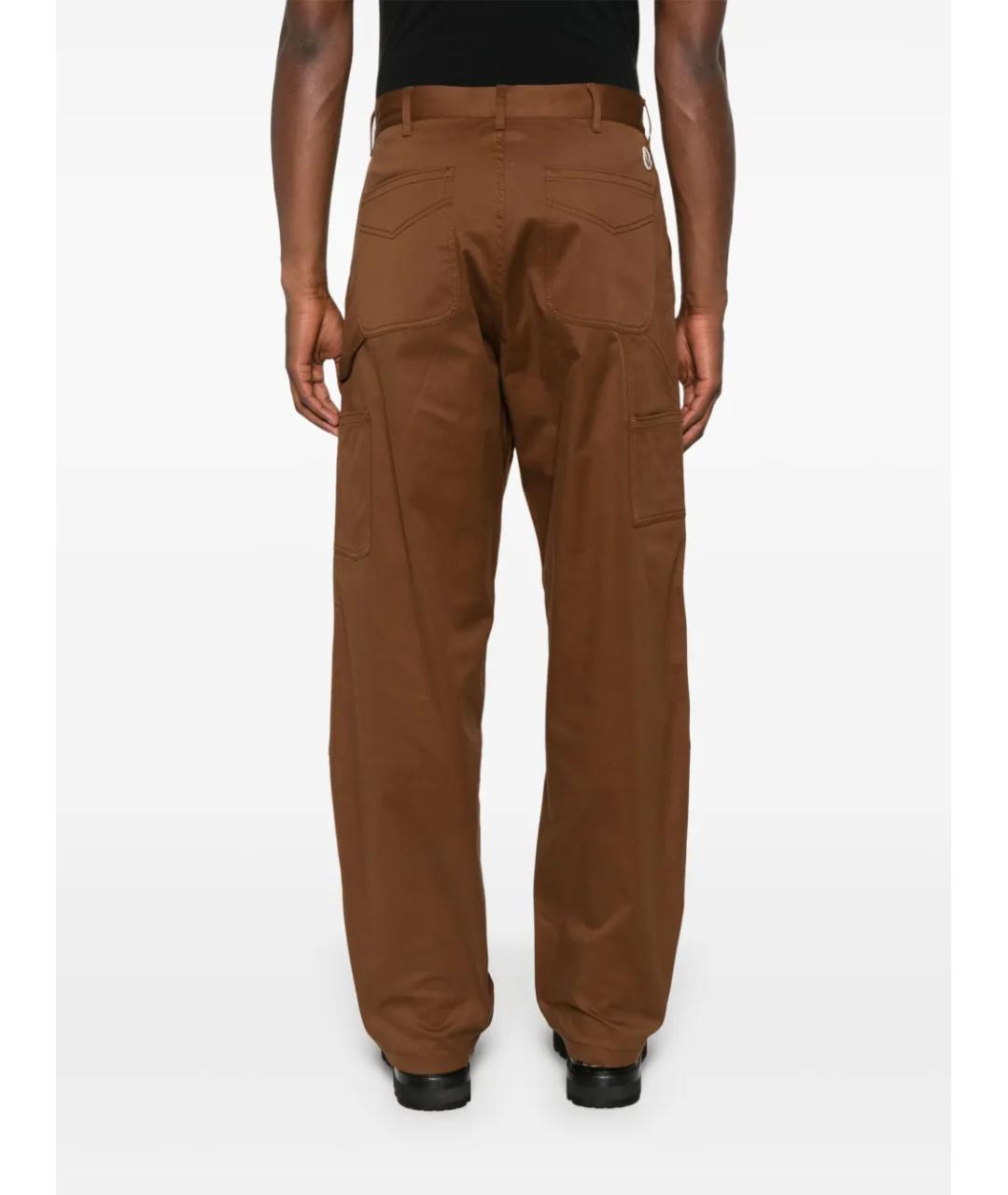 MONCLER Хлопковые повседневные брюки, фото 4