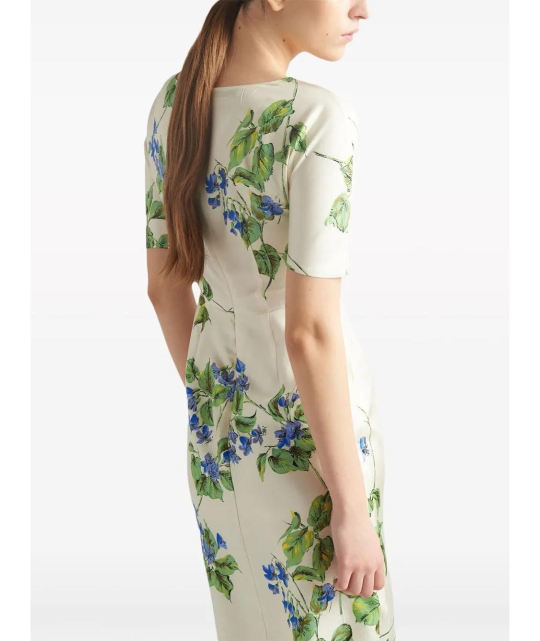 PRADA Мульти хлопковое повседневное платье, фото 4