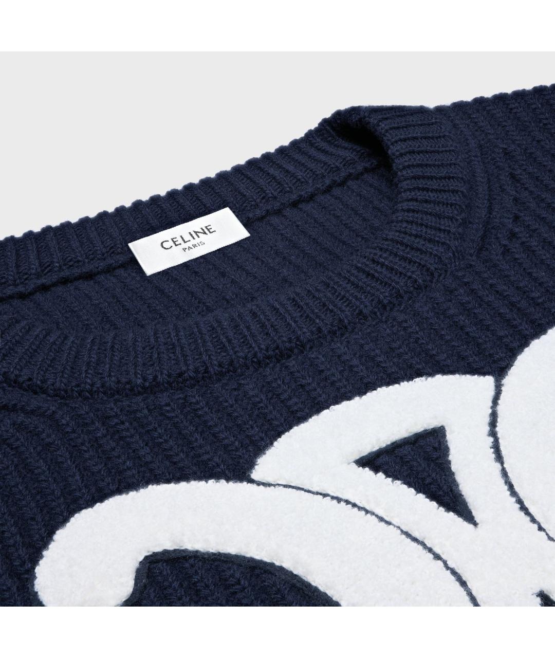 CELINE Шерстяной джемпер / свитер, фото 3