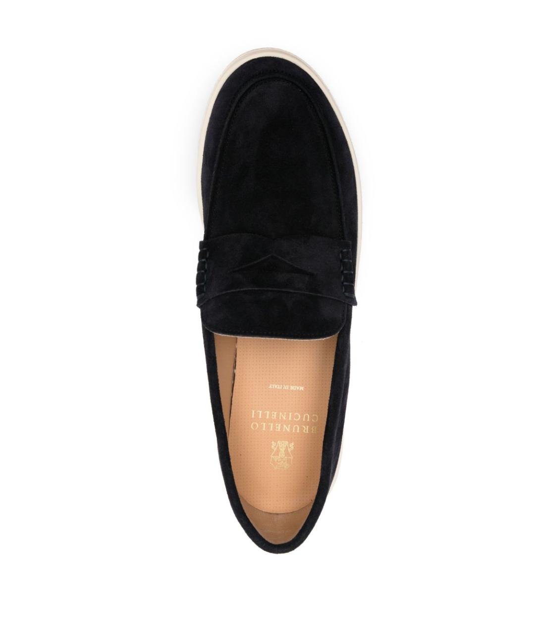 BRUNELLO CUCINELLI Замшевые лоферы, фото 4