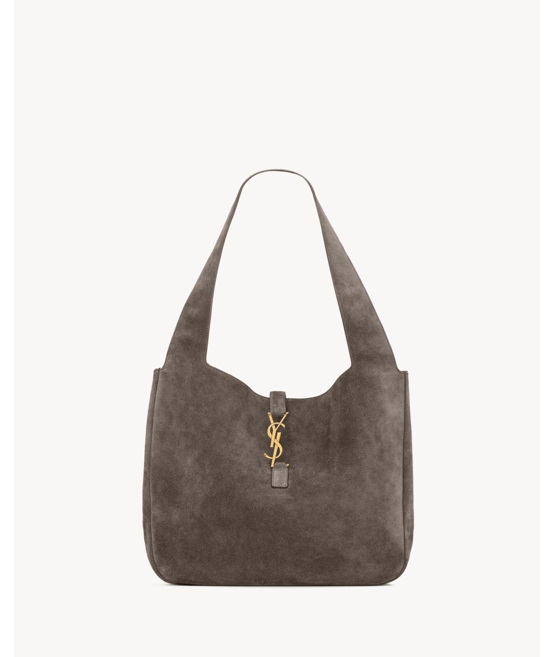 SAINT LAURENT Мульти замшевая сумка тоут, фото 2